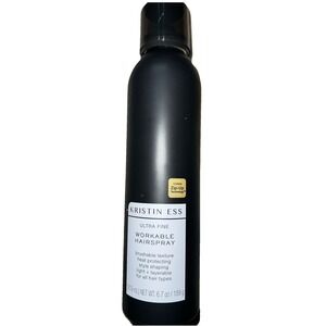 Ultra Fine Workable Hairspray with Heat Protectant, Buildable + Flexible Hold...